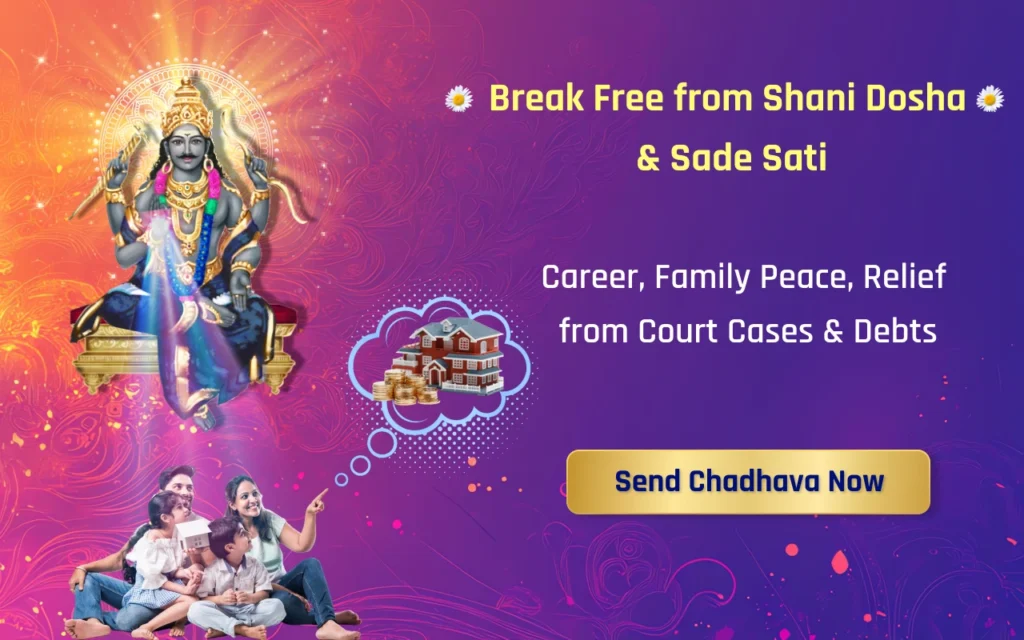 Shani Karm Shanti Chadhava – Divine Ritual from Navgrah Mandir, Ujjain