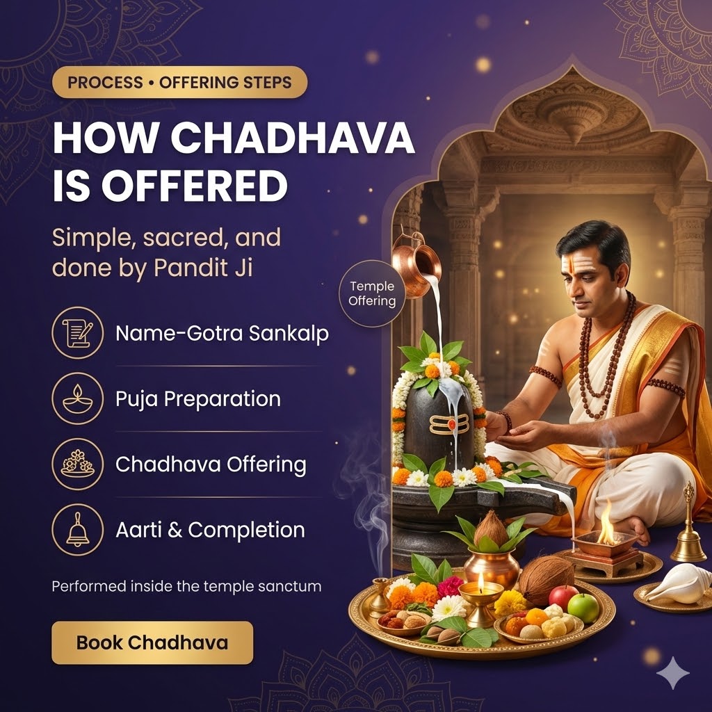 Easy Steps to Book Chadhava